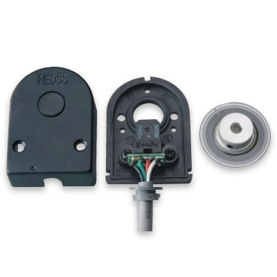 电机专用分体式旋转编码器HKT30-B01-100线电压输出5V