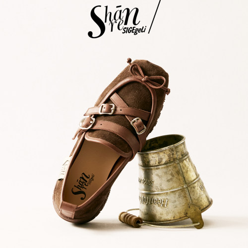 ShānRen柔软增高乐福鞋女