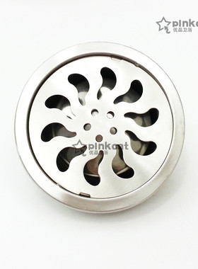 4寸三层圆形不锈钢防臭地漏 隔臭不锈钢地漏 浴室厕所阳台地漏器