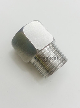 4分不锈钢内外丝接头 内外牙直接 直通内外丝接头 水暖五金配件