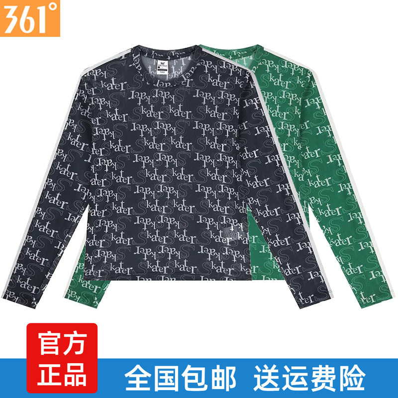 361度运动t恤女装2025夏季新款字