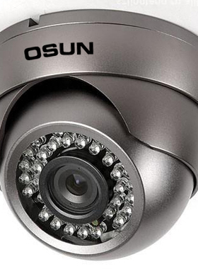 HDSDI摄像机1080P海螺半球星光级夜视高清走廊公交车载监控摄像头