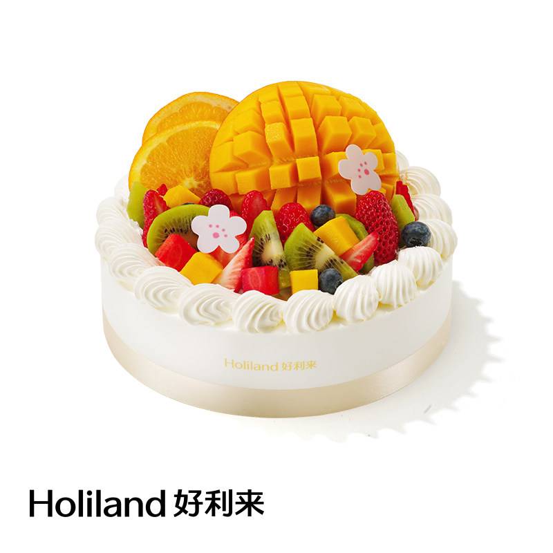 好利来新款生日蛋糕缤果宝藏双莓慕斯鲜果北京沈阳抚顺本溪鞍山定
