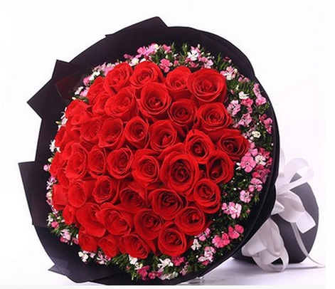 33支红玫瑰花束经典款式全国配送上门沈阳大连北京天津长春成都等