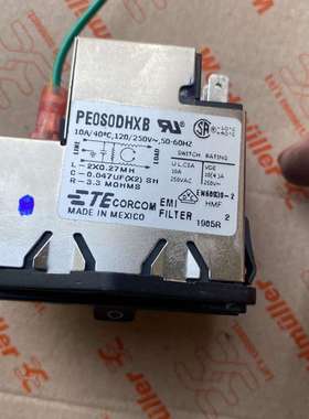 PE0S0DHXB Corcom（11.5）滤波器10A低泄-议价；