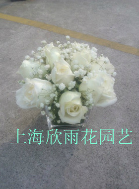 会议桌桌花讲台花上海鲜花速递