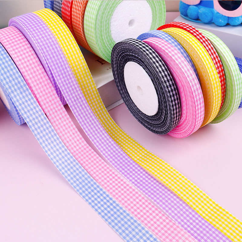 网红格子丝带蛋糕包装绑带鲜花礼物盒包装diy装饰丝带格纹带彩带,居家布艺,丝带/绸带/布带,淘宝优惠券,粉丝福利购,淘宝优惠卷