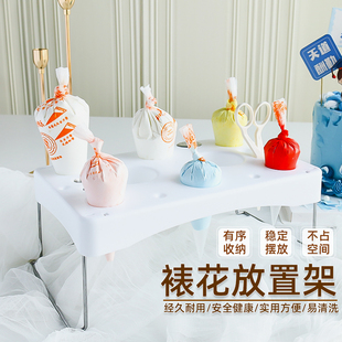 裱花袋放置架子展示架奶油裱花袋裱花嘴收纳可折叠裱花袋烘焙工具