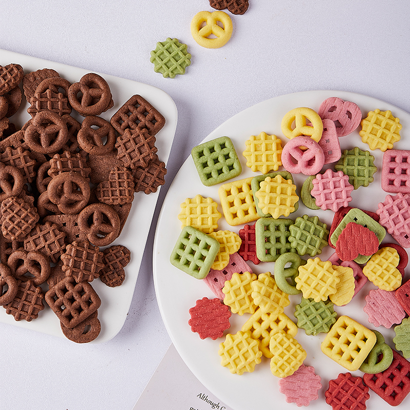 华夫饼蝴蝶结网格爱心