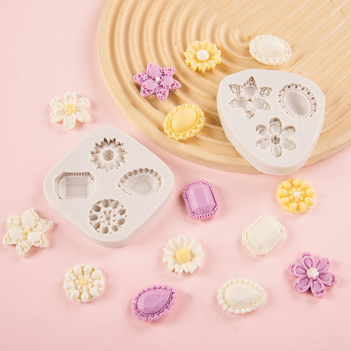 宝石硅胶模具蛋糕装饰