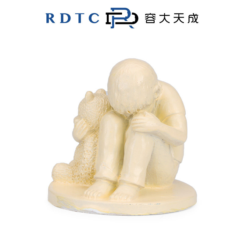 [롱다 오리지널 심리 모래 세트] 슬프고 외로운 슬픈 아이들은 자존감이 낮습니다 닫힌 모래 테이블 장식품 장난감