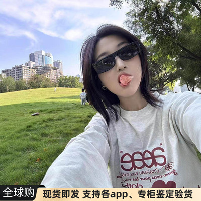 正品现货韩国aeae男女情侣印花logo宽松纯棉长袖t恤潮春秋