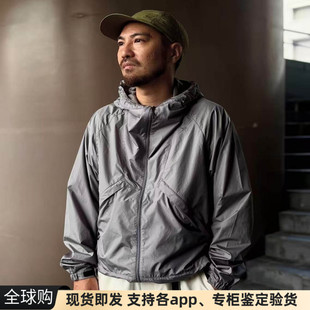 stop光泽感超防水双拉链连帽冲锋衣夹克外套 Rip 正品 日本Goldwin