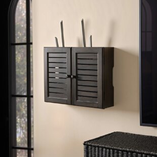 wifi无线路由器收纳盒壁挂信息多媒体装饰遮挡箱机顶盒架子免打孔