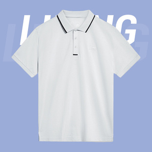 POLO衫 Lining 运动潮流系列男子宽松舒适短袖 李宁正品 APLT097 新款