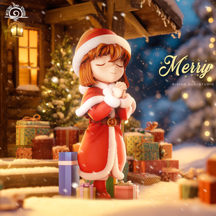 RS工作室 预售 圣诞节第二弹 祈愿灰原哀 GK手办礼物 Q版 Bang