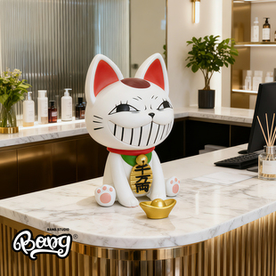 Bang 财神猫 预售 坐等发财 家居摆件GK手办摆件礼物 御宅HOME