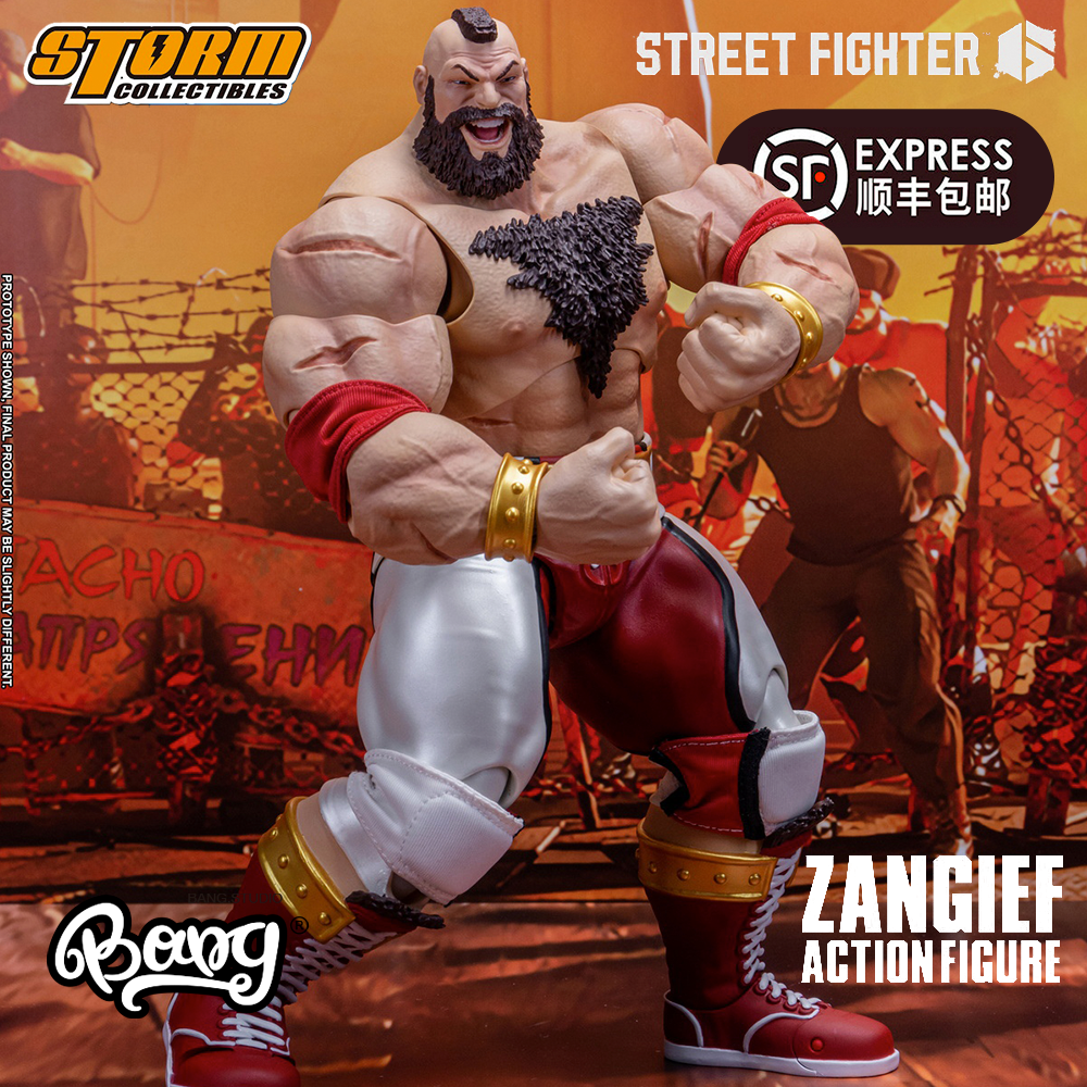 【Bang】现货 STORM TOYS 街头霸王6 桑吉尔夫 可动人偶手办摆件