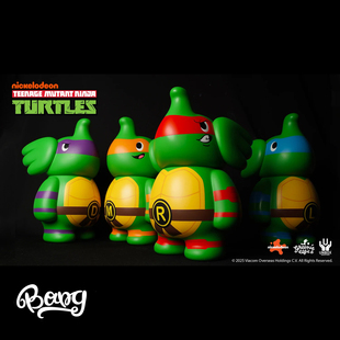 UNBOX TMNT ELFIE 忍者神龟小象 预售 400% 潮玩手办摆件 Bang