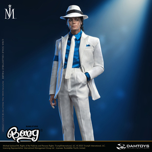 DAMTOYS 预售 迈克尔杰克逊 犯罪高手 6收藏级可动人偶 Bang