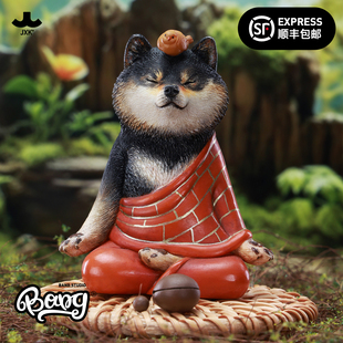 柴大师 JXK 现货 潮玩可爱动物手办模型桌面摆件礼物 Bang