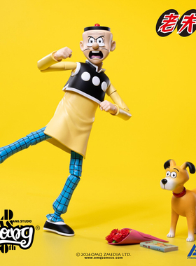 【Bang】预售 AINT Production 老夫子60周年纪念版 1/12可动人偶