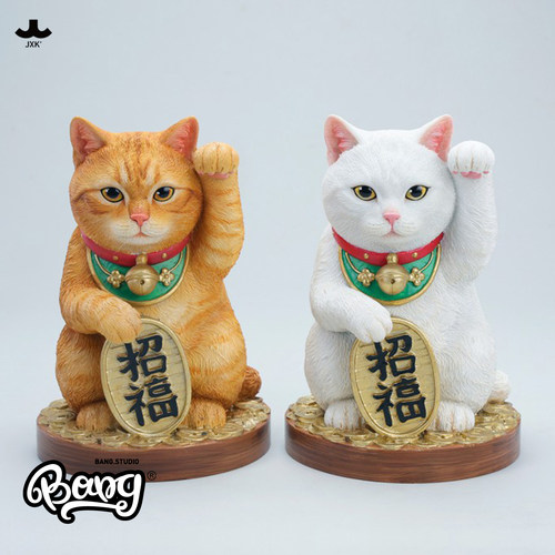 JXK招财猫招福动物手办礼物