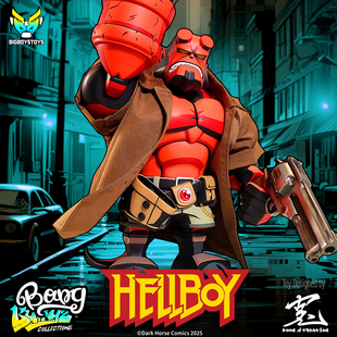 【Bang】预售 BIGBOYSTOYS 正版授权 HELLBOY 地狱男爵 可动手办