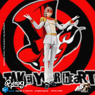 【Bang】预售 HIYA海雅 女神异闻录5 皇家版 CROW 1/12超可动人偶