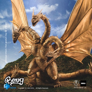 【Bang】现货 HIYA海雅 哥斯拉大战王者基多拉 手办摆件礼物