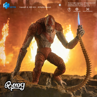 HIYA哥斯拉大战金刚刀疤王手办