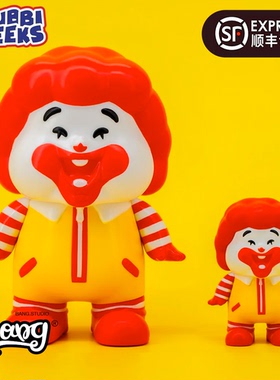 【Bang】现货 UNBOX JIM DREAMS XL快餐麦肥 潮玩手办摆件礼物