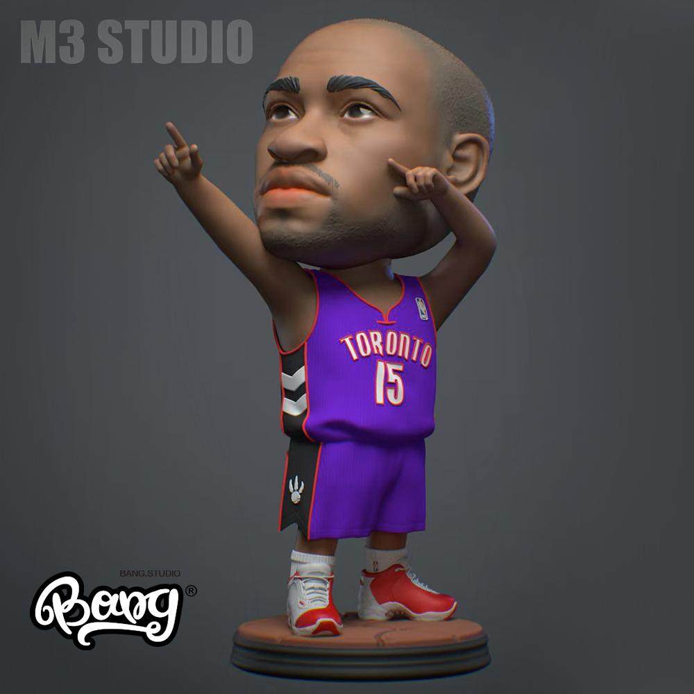 【Bang】现货 M3工作室 NBA文斯卡特 Q版GK手办雕像摆件礼物