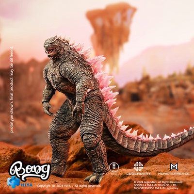 HIYA哥斯拉大战金刚帝国崛起手办