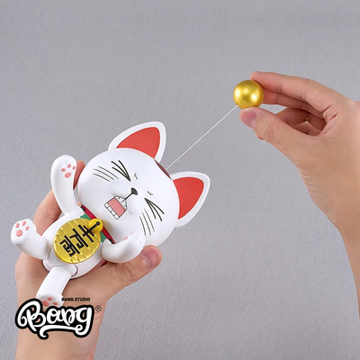 GSCPLAMAX高速婆婆招财猫手办