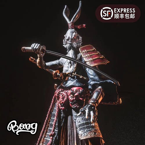 福瑞星球兔人剑豪无名手办