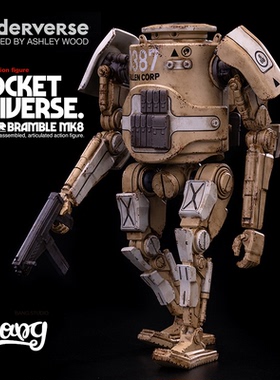 【Bang】现货 UNDERVERSE 1/18 口袋宇宙迷你MK8可动人偶手办