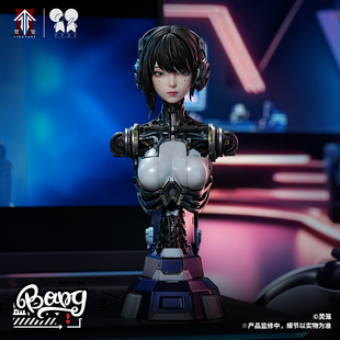 灵笼 预售 ASH 潮玩手办桌面摆件礼物 4半身像 Bang