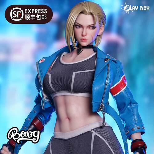 PLAYTOY格斗女战士6代人偶手办
