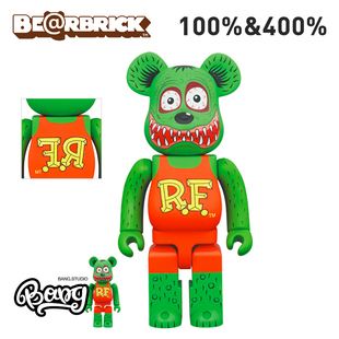 【Bang】现货 Bearbrick 400%100% RAT FINK（TM）老鼠芬克 手办