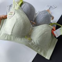 安芝娜6306 洋甘菊養(yǎng)護(hù)加厚A內(nèi)衣小胸聚攏無鋼圈收副乳調(diào)整型文胸