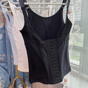 紧版 薄款 收腹塑型美体背托胸侧收束腰收肚子腰封背夹女 单夏季 日元