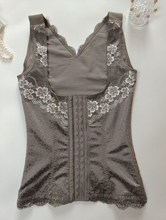 秋冬紧版 收腹塑身美体美背托胸收肚子腰封背夹产后恢复女 强压力款