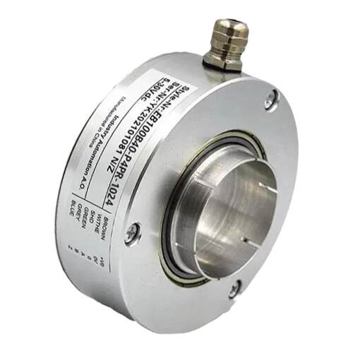 ELCO宜科中空编码器EB100B40-P4PR-1024 360 2000 1000空心轴