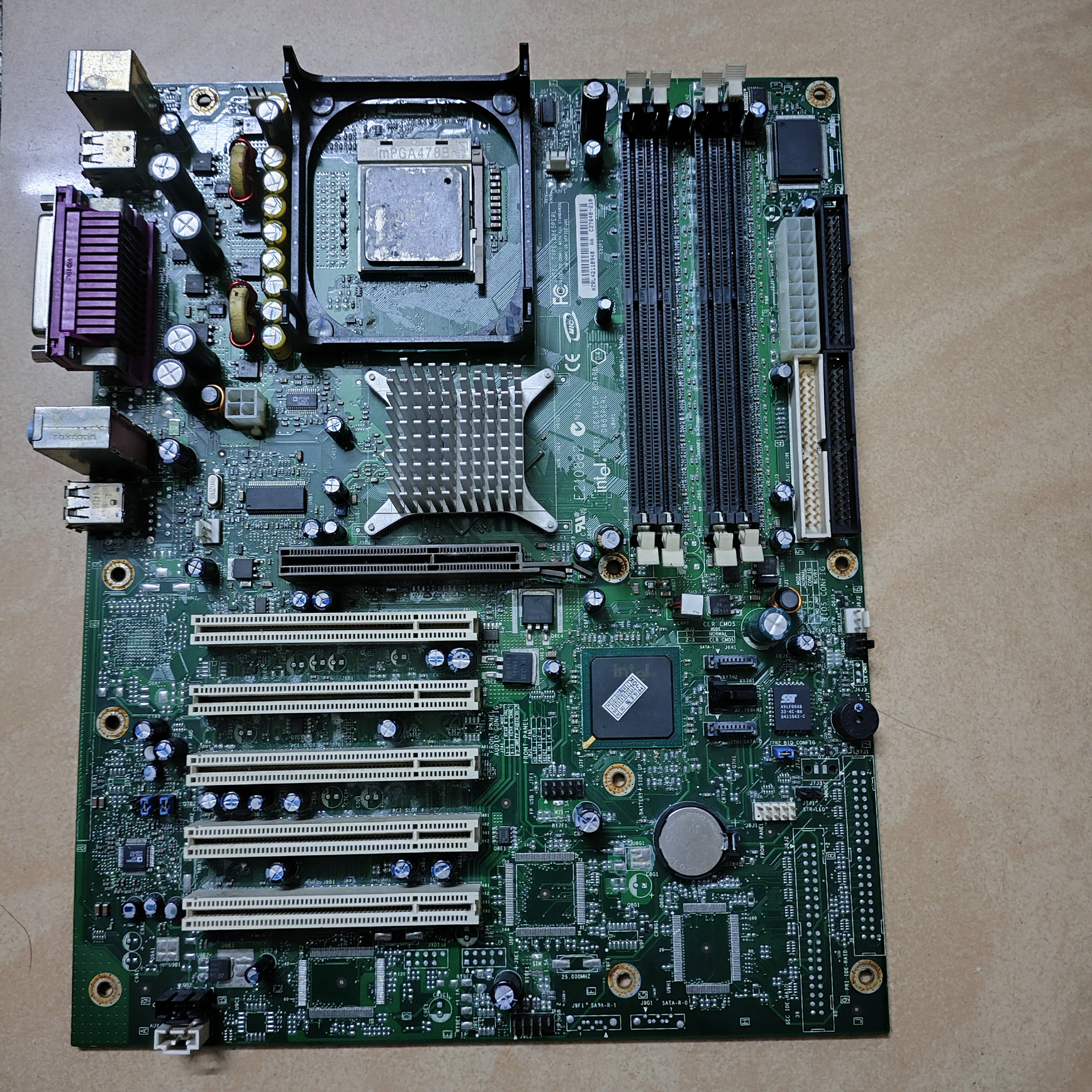 E210882 INTEL D865PERL 工控主板 测好