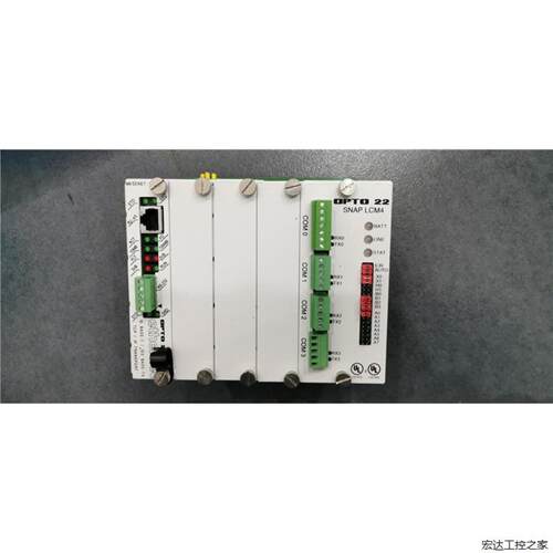 OPTO 22 B3000-BSNAP LCM4M4 SENET-100SNAPB12MC 拆机实拍图