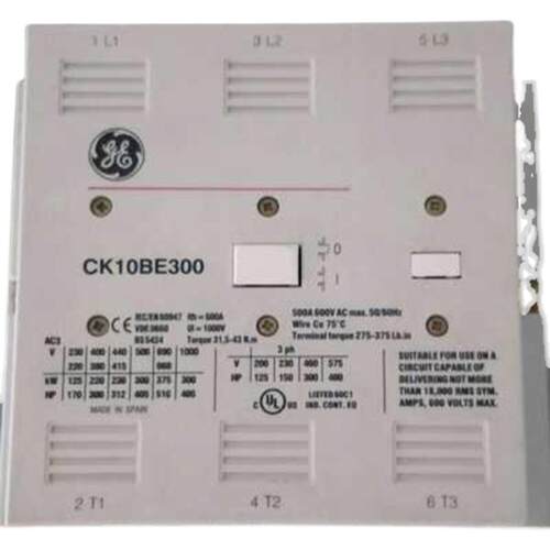 CK10BE300 通用GE接触器CK10BE300