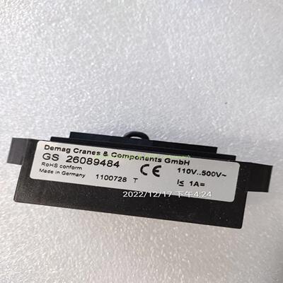 GS26089484 DEMAG整流模块HONSBERG流量开关VD-025GR060-24