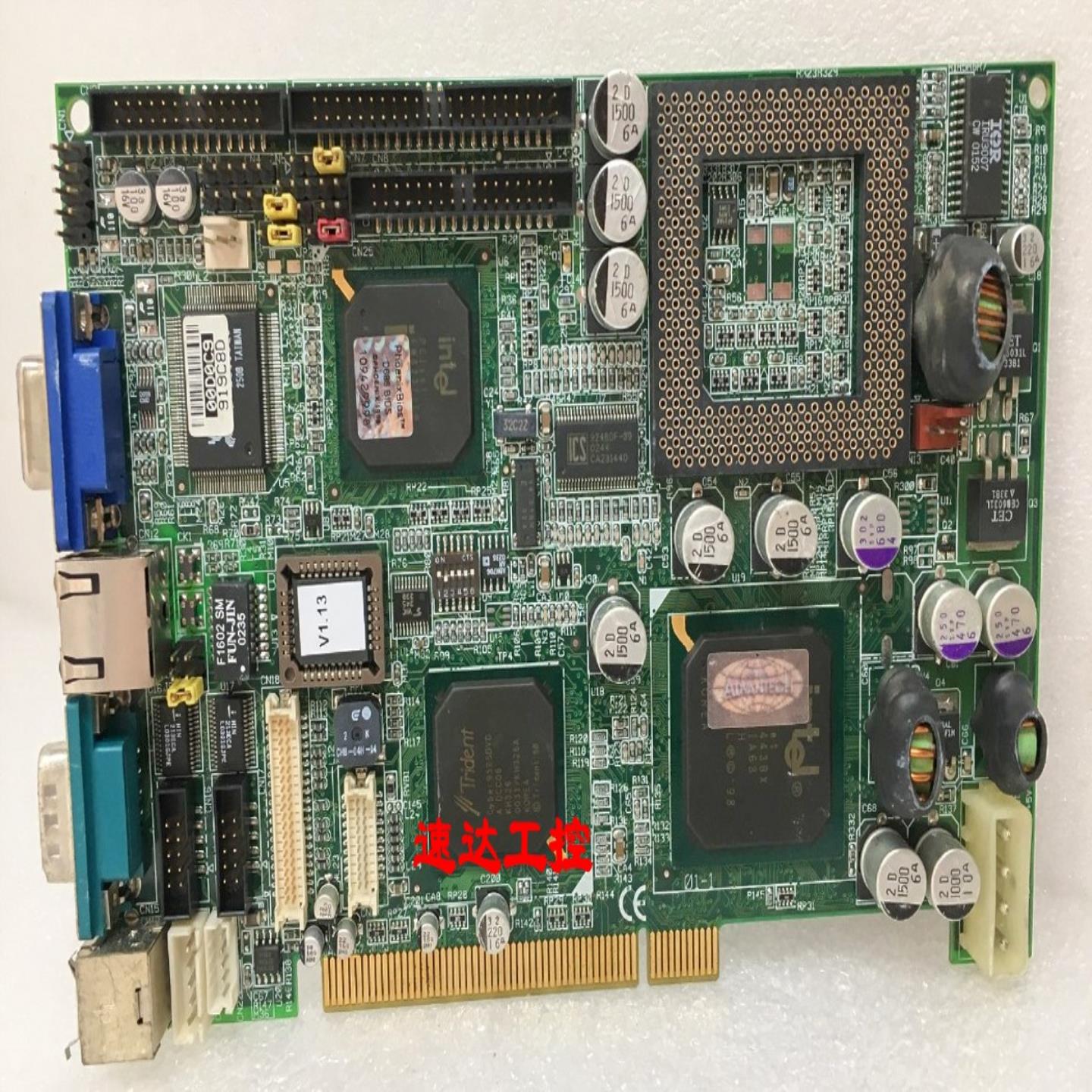 PCI-6771 REVB3研华工业设备机主板无CPU内存现货实图