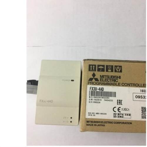FX3U扩展模块输入模拟量FX3U-4AD-TC-ADP  输出FX3U-4DA